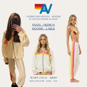 AVIATOR NATION 5 Stripe Hoodie